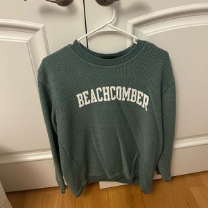 Beachcomber green crew neck